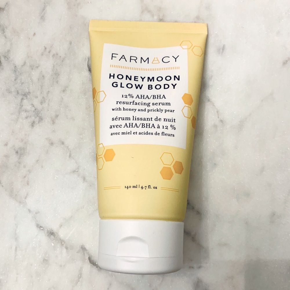 Last Chance! 💛 NWT Farmacy HONEYMOON GLOW BODY 12% AHA/BHA Resurfacing Serum
